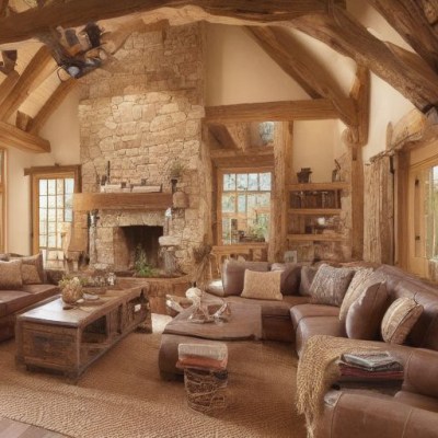 rustic style living room design (15).jpg